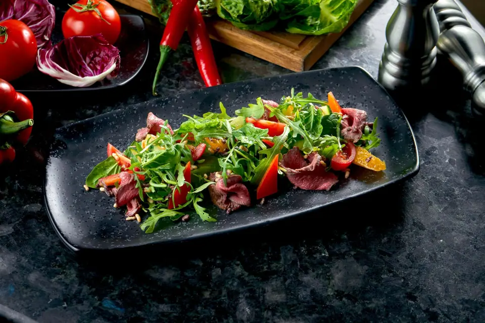 Salades du Grill House à Lucens