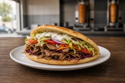 Kebab sandwich